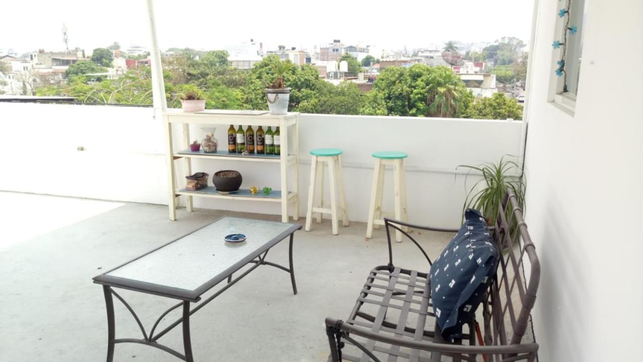 Terraza Sancris Apart otel Tuxtla Gutiérrez Oda fotoğraf